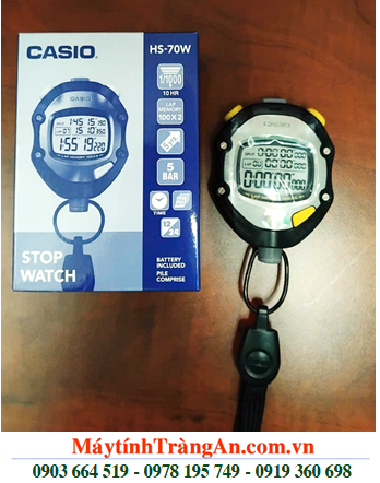 Casio HS-70W, Đồng hồ bấm giây Casio HS-70W chính hãng _Bảo hành 1 năm | CÒN HÀNG 